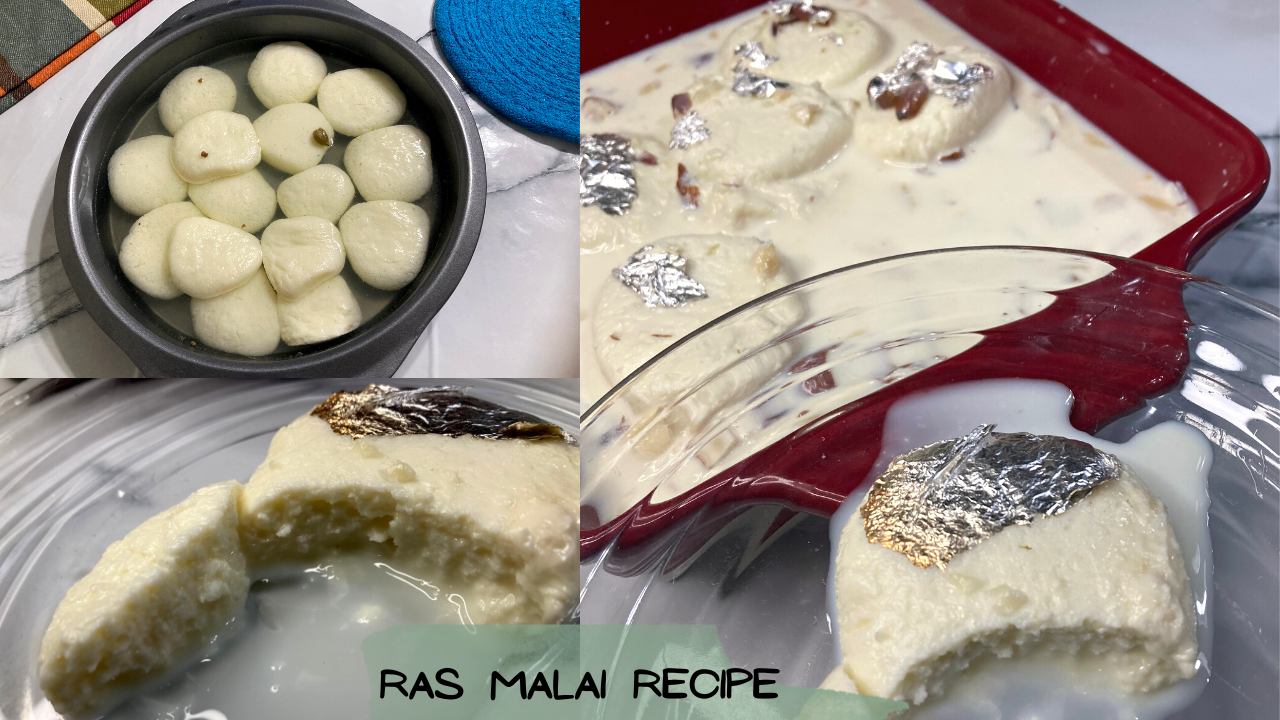 Ras Malai Made with Cottage Cheese